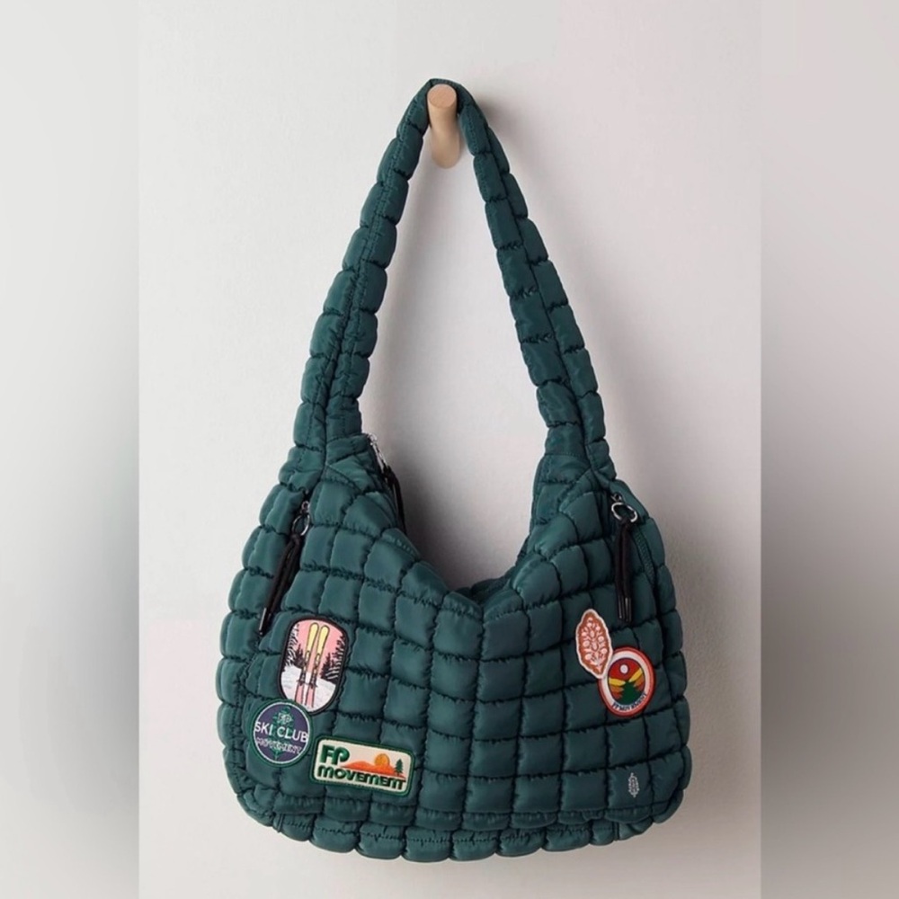 Free People Quilted Patch Carryall Bag
